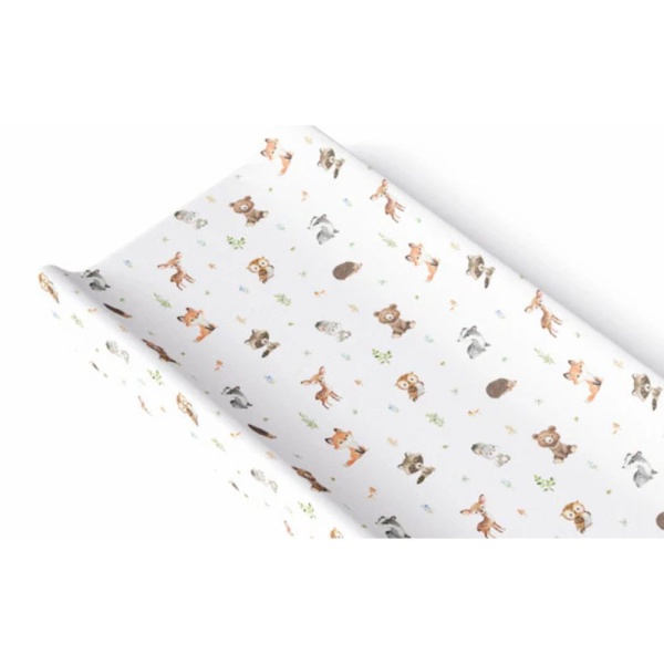 Woodland Animals Anti Roll Changing Mat by BabyBells